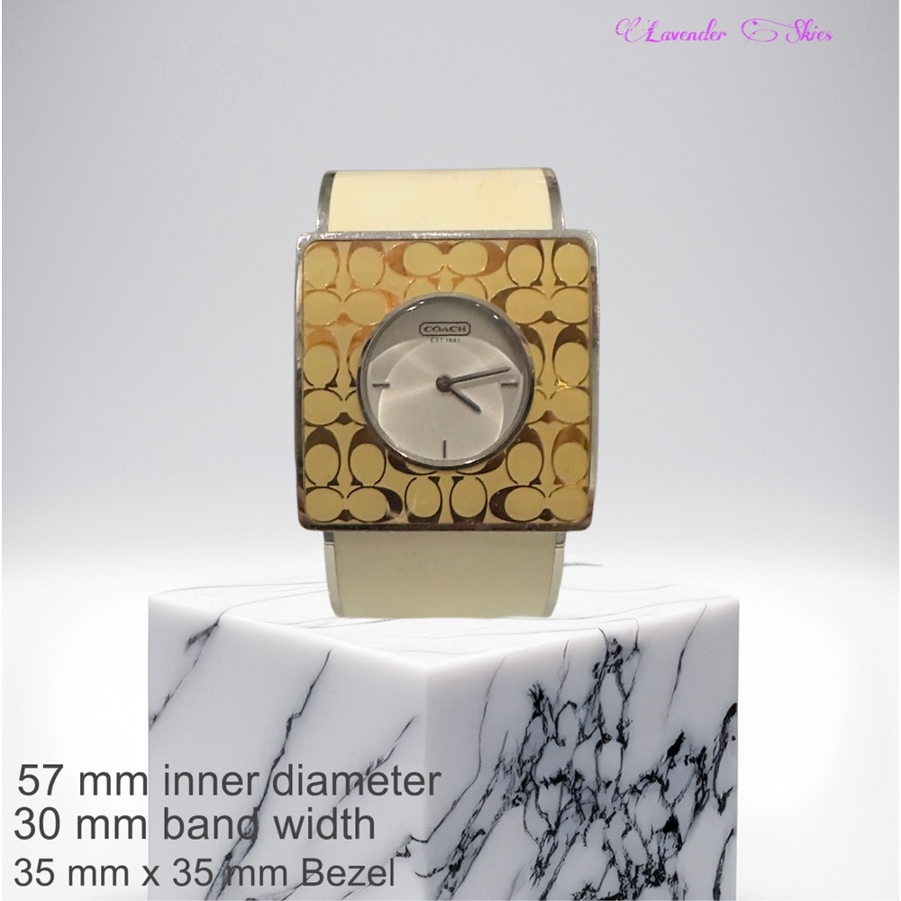 Vintage Style Authentic Coach Watch. Battery needed